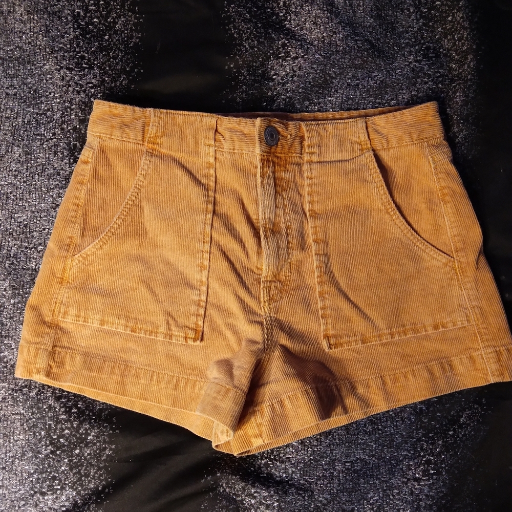 Yellow American Eagle Shorts